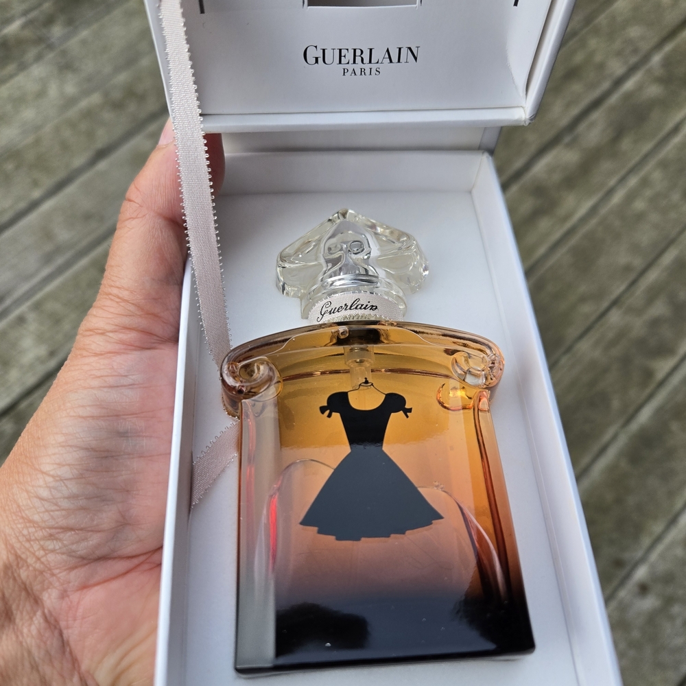 GUERLAIN Perfume Bottle with Black Dress Design - 50ml 16oz.